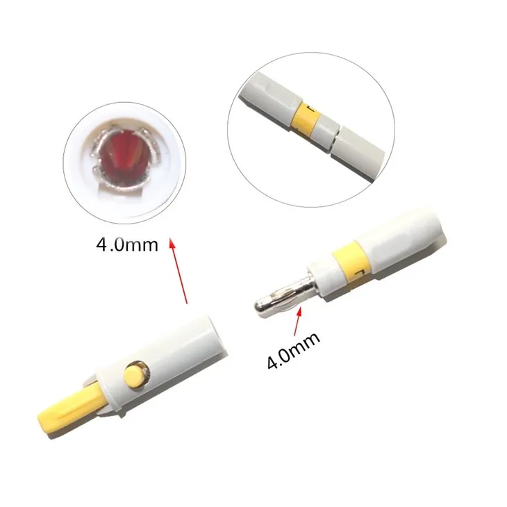 EKG Banana 4.0 Alligator Clip Adapters suppliers
