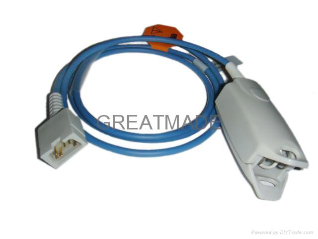 9168 00 saderīgu vairākkārt lietojamu pirksta pieaugušo klipu Spo2 sensors