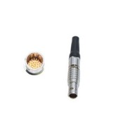 Fiksēts ligzdas push-pull metāla savienotājs aprīkojuma monitoram