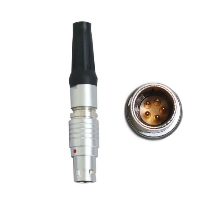 FGG EGG 1B Series 305 push-pull Metal straight plug/ Fixed Socket connector