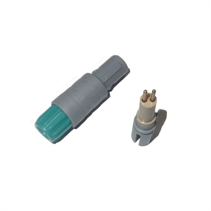 Plastic Connector 1P 1Keying PAG1-10pin 14pin Push-Pull Circular Straight Plug With Back Nut