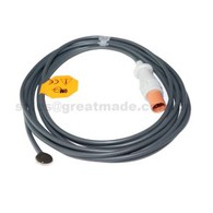 ZS saderīgu pieaugušo / bērnu ādas virsmas temperatūru zondes, L = 3 m, 12mm