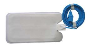 Monopolāra izmantojamais plāksnes ar kabeli