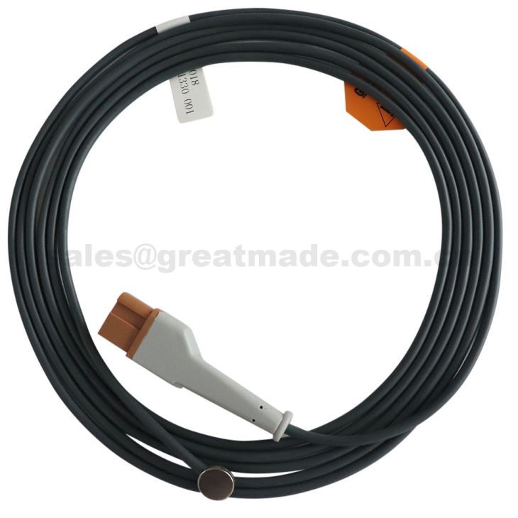 Spacelab saderīgs ādas virsmas temperatūras mērītājs, Spacelab 10PIN-> 12mm disks